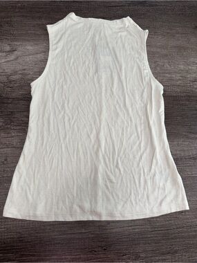Universal Thread Women's cream Ribbed Tank Top